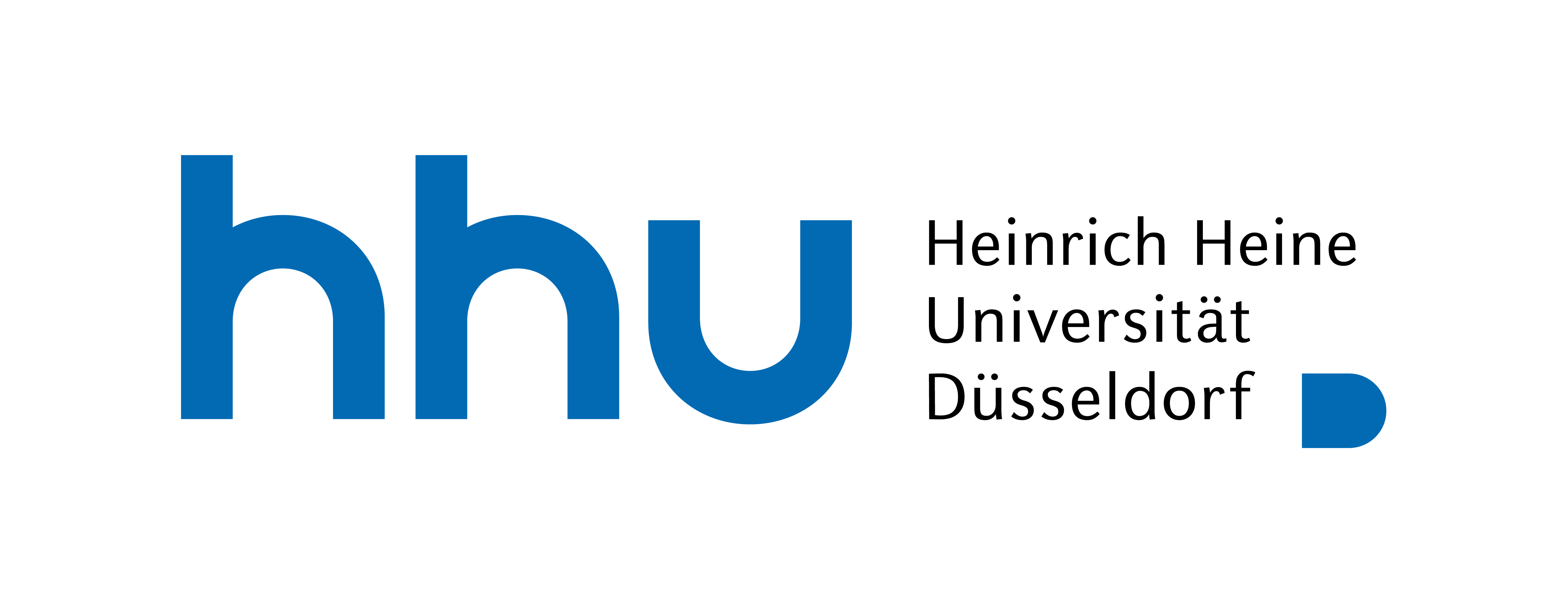 HHU logo: Heinirch Heine Universiät Düsseldorf